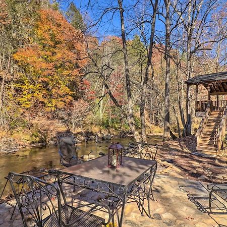 Vila Creekside Retreat With Deck, 18 Miles To Wolf Ridge Weaverville Exteriér fotografie