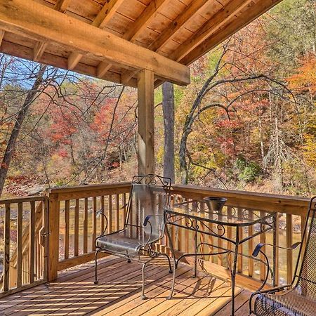 Vila Creekside Retreat With Deck, 18 Miles To Wolf Ridge Weaverville Exteriér fotografie