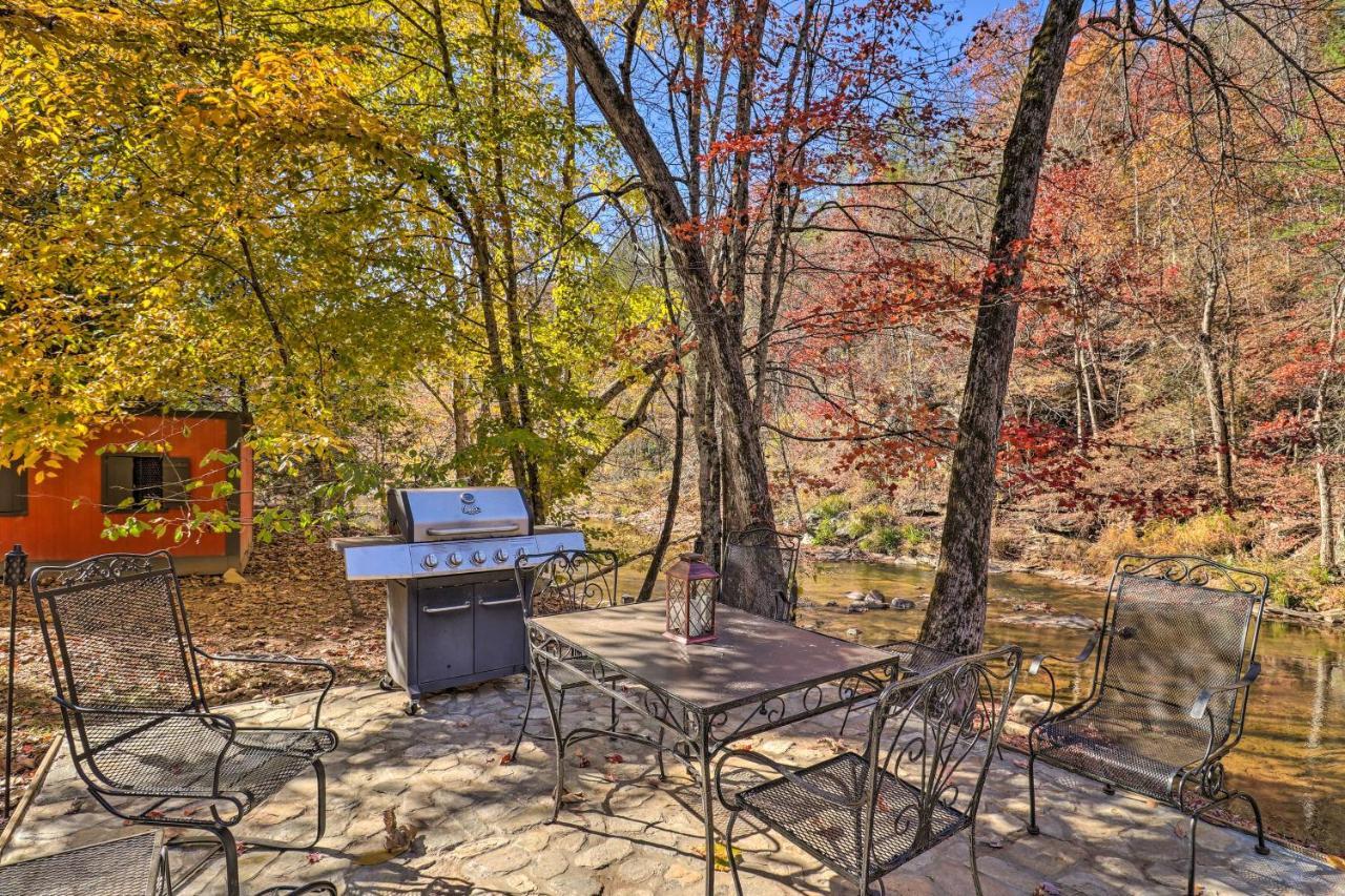 Vila Creekside Retreat With Deck, 18 Miles To Wolf Ridge Weaverville Exteriér fotografie